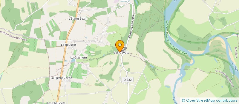 localisation de l'entreprise GROUPEMENT FORESTIER DE ST VERAIN  LAFELINE