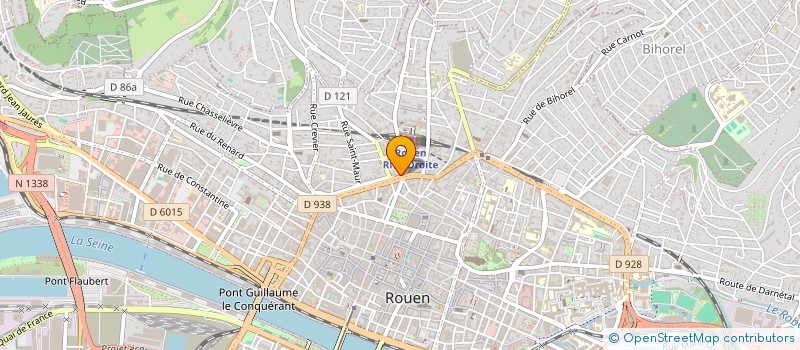 localisation de l'entreprise GROUPEMENT FORESTIER DE VARVANNES à ROUEN