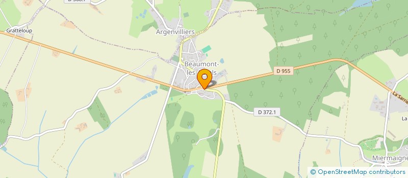 localisation de l'entreprise GROUPEMENT FORESTIER DE VOLIMBERT à BEAUMONT-LES-AUTELS