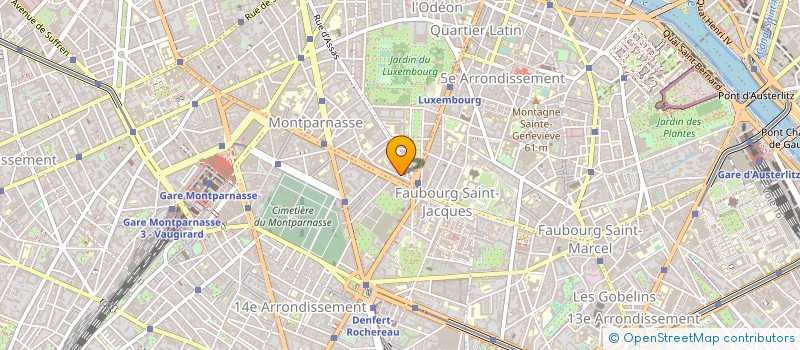 localisation de l'entreprise GROUPEMENT FORESTIER DE WARREN à PARIS