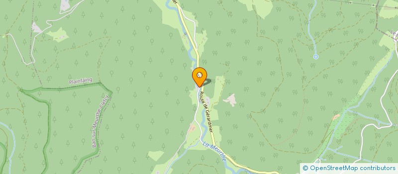 localisation de l'entreprise GROUPEMENT FORESTIER DE XEFOSSE à PLAINFAING
