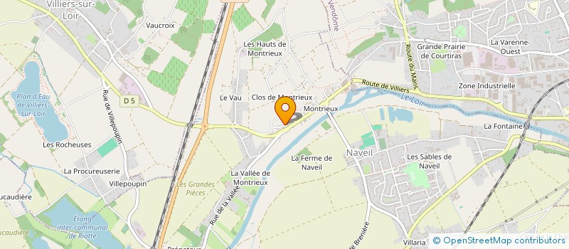 localisation de l'entreprise GROUPEMENT FORESTIER DES AB  NAVEIL