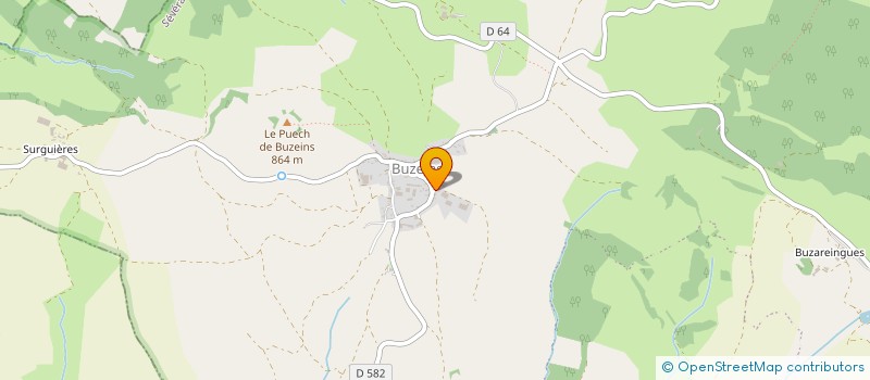 localisation de l'entreprise GROUPEMENT FORESTIER DES ALBUQUIES  SEVERAC D'AVEYRON