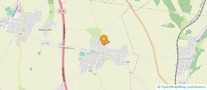 localisation de l'entreprise GROUPEMENT FORESTIER DES AVENELLES  CORBEIL CERF