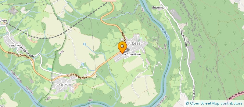 localisation de l'entreprise GROUPEMENT FORESTIER DES BECASSES  LEAZ