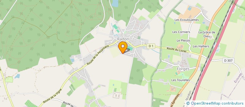 localisation de l'entreprise GROUPEMENT FORESTIER DES BOIS PRECIEUX à ECOUVES