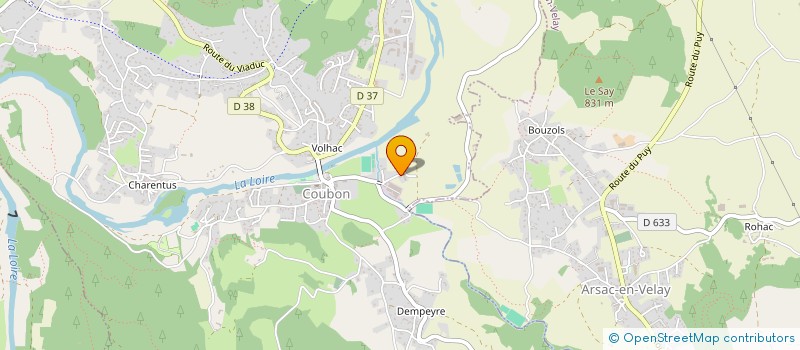 localisation de l'entreprise GROUPEMENT FORESTIER DES BOUTIERES  SAINT-ETIENNE