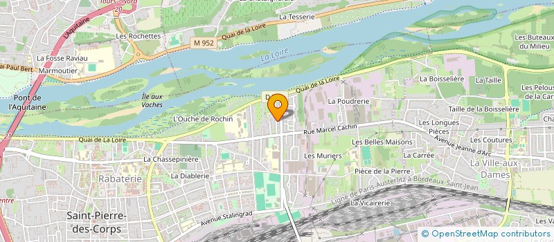 localisation de l'entreprise GROUPEMENT FORESTIER DES BROSSEES  SAINT-PIERRE-DES-CORPS