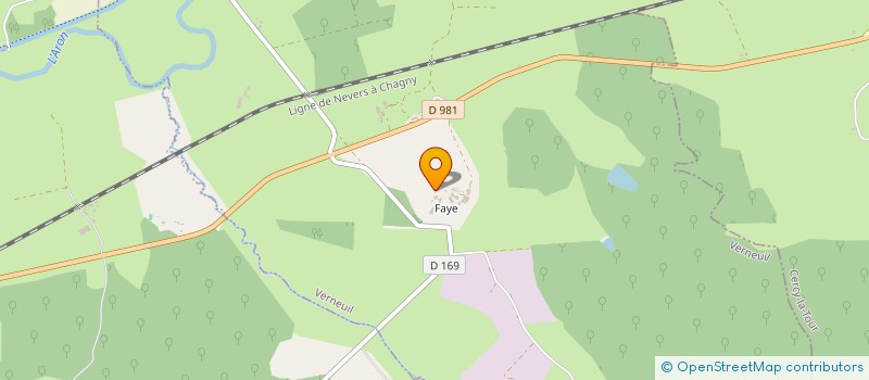 localisation de l'entreprise GROUPEMENT FORESTIER DES BROSSES à VERNEUIL