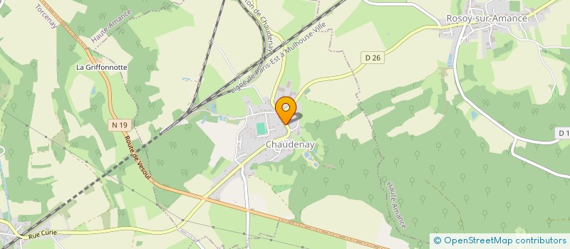 localisation de l'entreprise GROUPEMENT FORESTIER DES BRUANDS à GRANDCHAMP