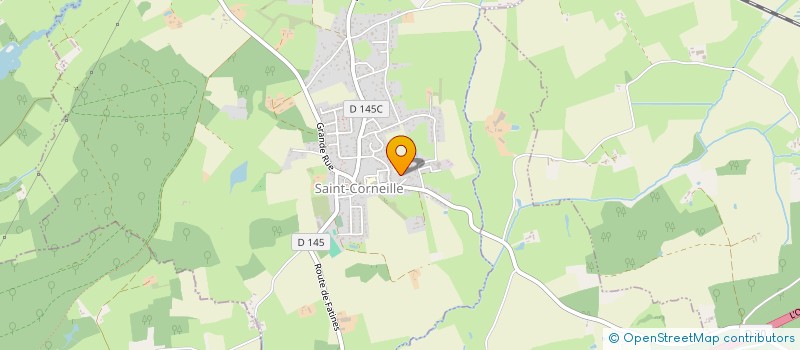 localisation de l'entreprise GROUPEMENT FORESTIER DES CILANDES  SAINT-CORNEILLE