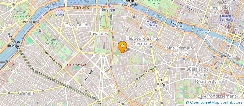 localisation de l'entreprise GROUPEMENT FORESTIER DES COMBES à PARIS