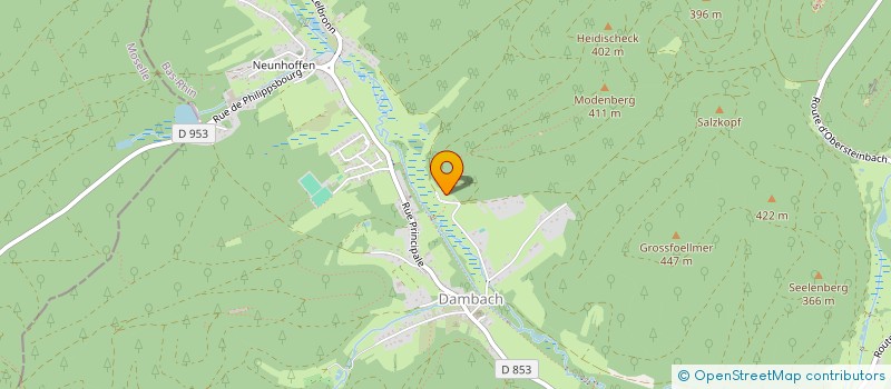 localisation de l'entreprise GROUPEMENT FORESTIER DES DEUX MARGUERITE  DAMBACH