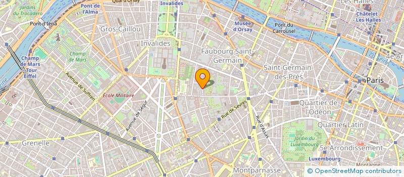 localisation de l'entreprise GROUPEMENT FORESTIER DES DEUX RIVES à PARIS