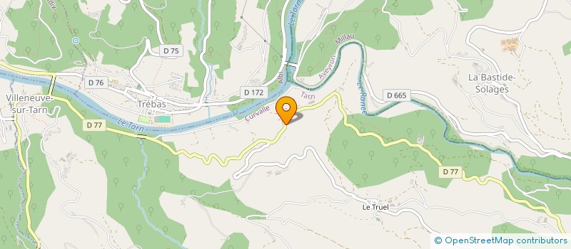 localisation de l'entreprise GROUPEMENT FORESTIER DES EMINALS  CURVALLE