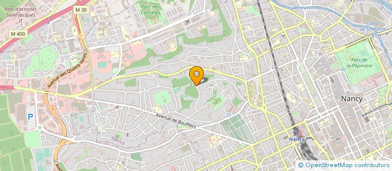localisation de l'entreprise GROUPEMENT FORESTIER DES FAMILLES GENY à NANCY