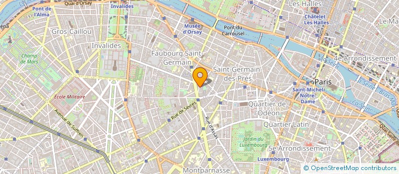 localisation de l'entreprise GROUPEMENT FORESTIER DES GRANDES LOGES à PARIS