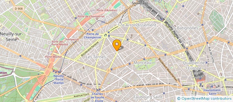 localisation de l'entreprise GROUPEMENT FORESTIER DES GRANDS BOIS  PARIS