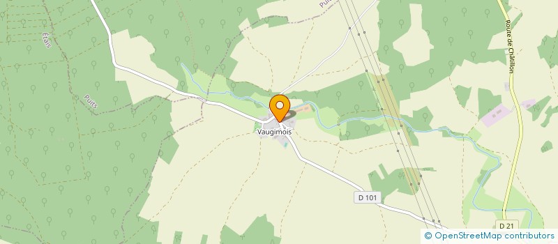 localisation de l'entreprise GROUPEMENT FORESTIER DES HAIES  VILLAINES-EN-DUESMOIS