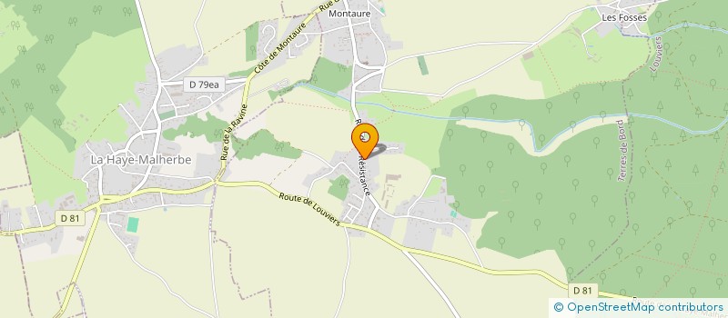 localisation de l'entreprise GROUPEMENT FORESTIER DES HAUTES PRESLES  FONTAINEBLEAU