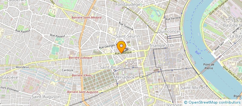 localisation de l'entreprise GROUPEMENT FORESTIER DES LANDES DE GASCOGNE à BORDEAUX