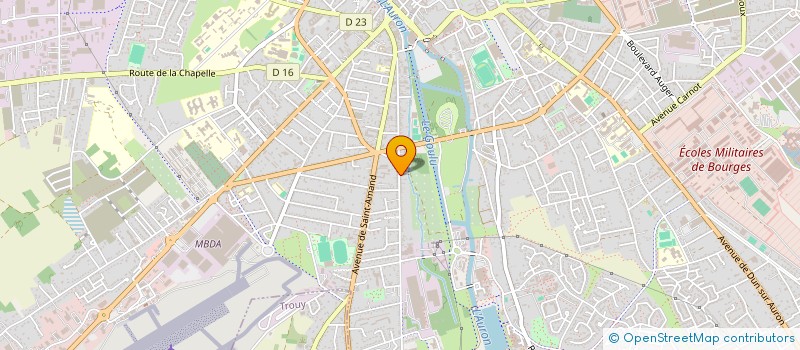 localisation de l'entreprise GROUPEMENT FORESTIER DES LAURESSES  BOURGES