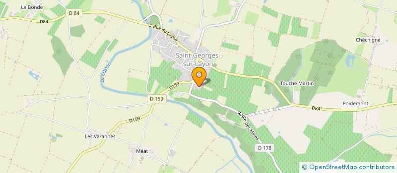 localisation de l'entreprise GROUPEMENT FORESTIER DES LOCHEREAUX  TUFFALUN