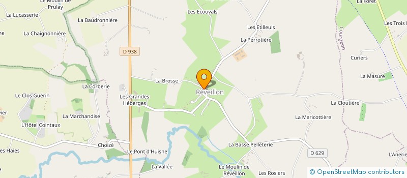 localisation de l'entreprise GROUPEMENT FORESTIER DES LUPINS à REVEILLON