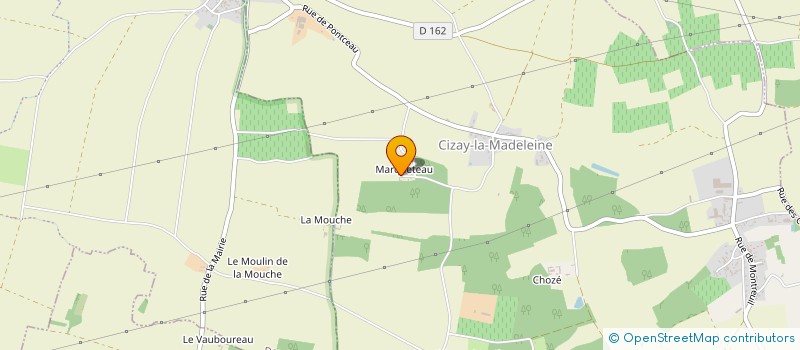 localisation de l'entreprise GROUPEMENT FORESTIER DES MARCHAIS à DOUE-EN-ANJOU