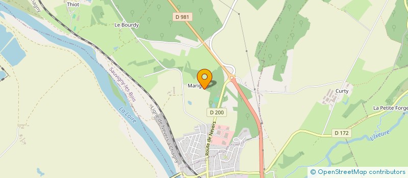localisation de l'entreprise GROUPEMENT FORESTIER DES MARIGNY à SAUVIGNY-LES-BOIS