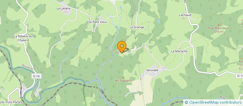 localisation de l'entreprise GROUPEMENT FORESTIER DES MONTS DU LIMOUSIN à AUGNE