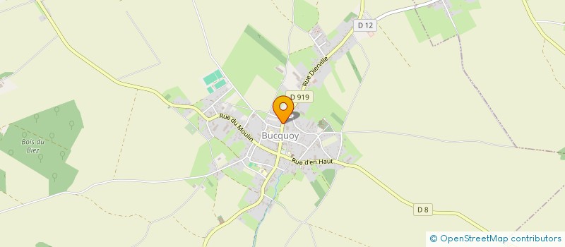 localisation de l'entreprise GROUPEMENT FORESTIER DES NIVEROUX  BUCQUOY