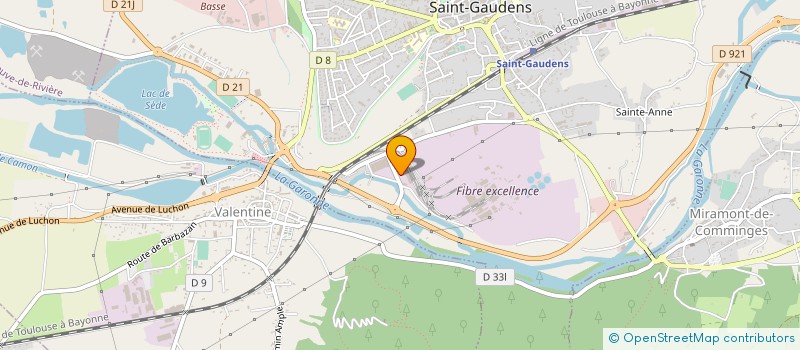 localisation de l'entreprise GROUPEMENT FORESTIER DES PYRENEES à SAINT-GAUDENS