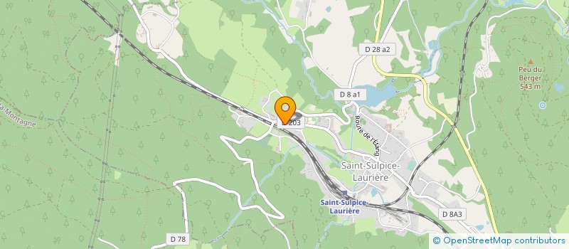 localisation de l'entreprise GROUPEMENT FORESTIER DES REPLATS à JABREILLES-LES-BORDES