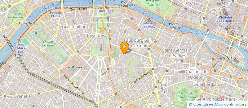 localisation de l'entreprise GROUPEMENT FORESTIER DES REUILLES à PARIS