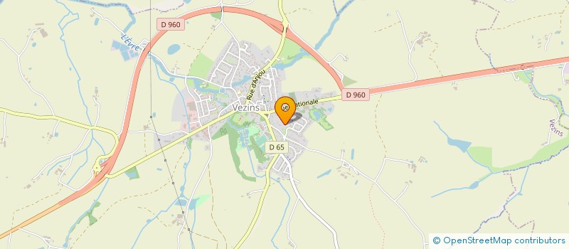 localisation de l'entreprise GROUPEMENT FORESTIER DES RIVIERES  MURS-ERIGNE