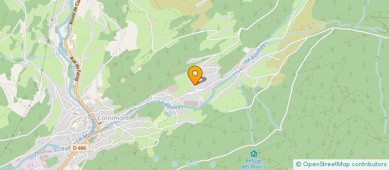 localisation de l'entreprise GROUPEMENT FORESTIER DES TETES  CORNIMONT