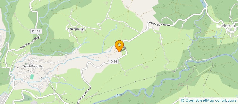 localisation de l'entreprise GROUPEMENT FORESTIER DES THERONS  PONT-DE-LARN