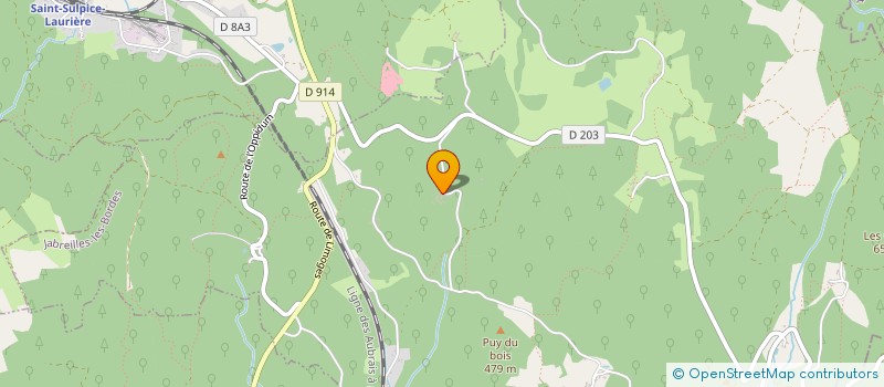 localisation de l'entreprise GROUPEMENT FORESTIER DES TOURETTES à JABREILLES-LES-BORDES