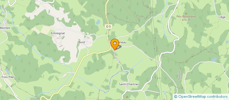 localisation de l'entreprise GROUPEMENT FORESTIER DES TROIS COLLINES à CEYROUX