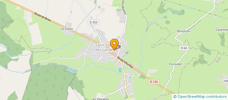 localisation de l'entreprise GROUPEMENT FORESTIER DES VERNIERES à MARMANHAC