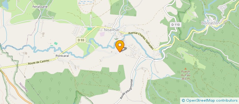 localisation de l'entreprise GROUPEMENT FORESTIER DES VIGNALS  NOAILHAC