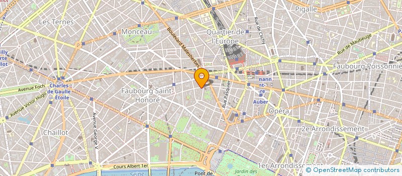 localisation de l'entreprise GROUPEMENT FORESTIER DODO à PARIS