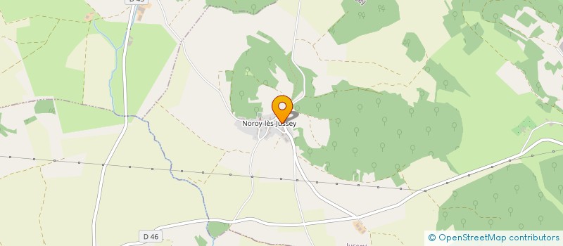 localisation de l'entreprise GROUPEMENT FORESTIER DU BAN LE DUC  MAGNY-LES-JUSSEY