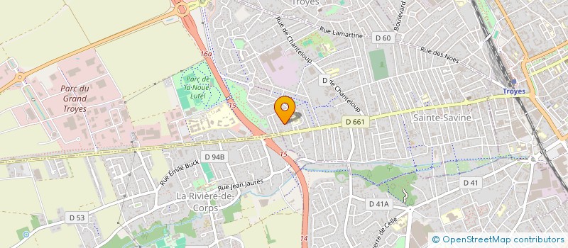 localisation de l'entreprise GROUPEMENT FORESTIER DU BAUCHET  REIMS