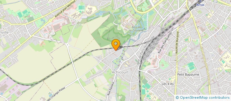 localisation de l'entreprise GROUPEMENT FORESTIER DU BEAUCAMP  ACHICOURT