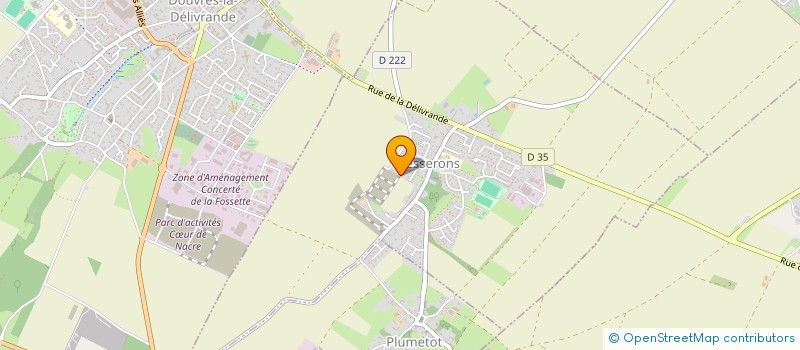 localisation de l'entreprise GROUPEMENT FORESTIER DU BOIS A LA DAME  CRESSERONS