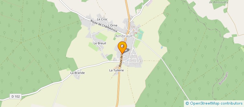 localisation de l'entreprise GROUPEMENT FORESTIER DU BOIS D'ARGY à ARDENTES