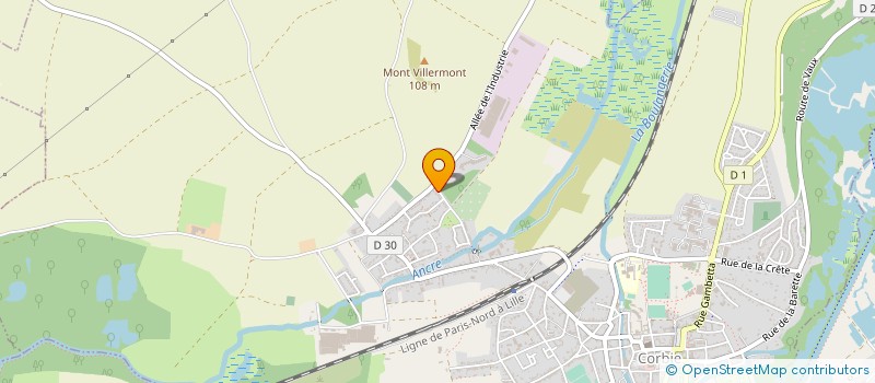 localisation de l'entreprise GROUPEMENT FORESTIER DU BOIS D'AVELUY à HEILLY