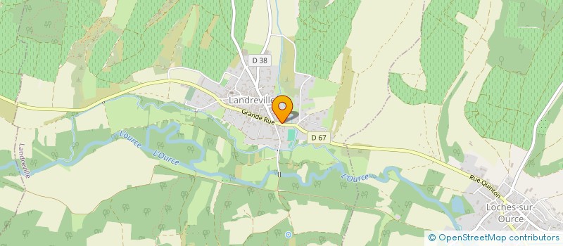 localisation de l'entreprise GROUPEMENT FORESTIER DU BOIS D'HERBUE  BALNOT-SUR-LAIGNES